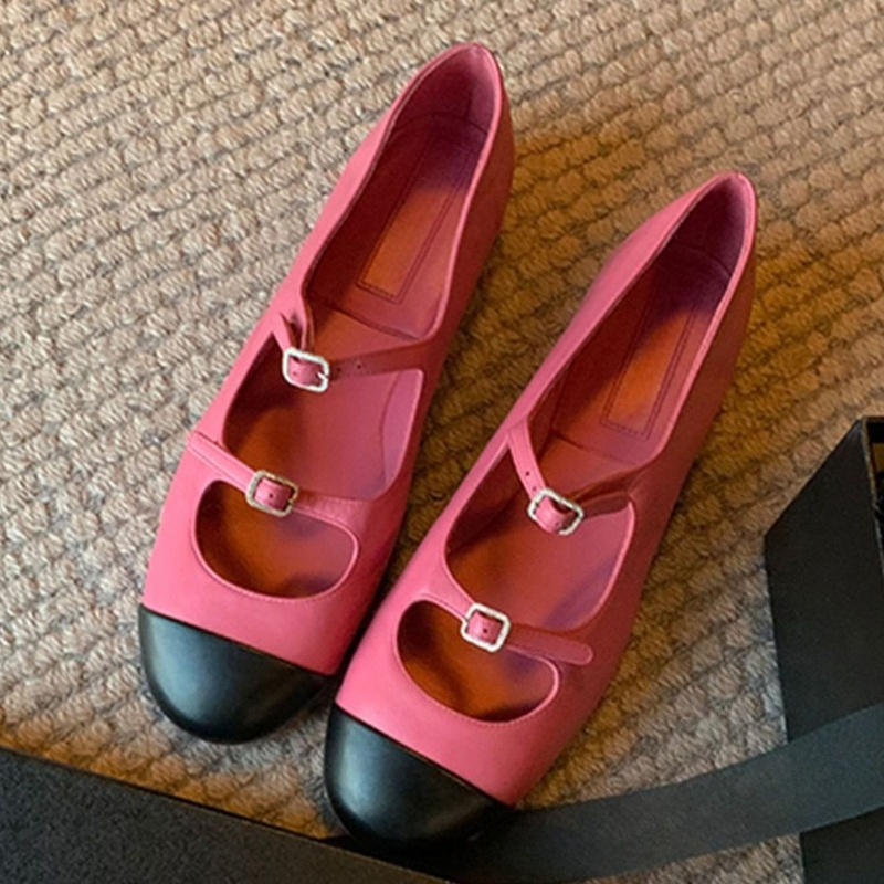 Womens Heels - Elegante mary jane sapatos femininos fivela