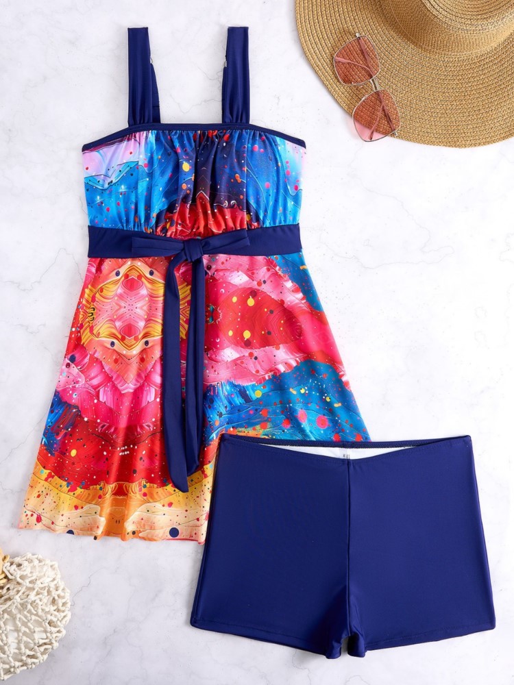 Womens Suit - Novo Conjunto de Tankini, Roupa de