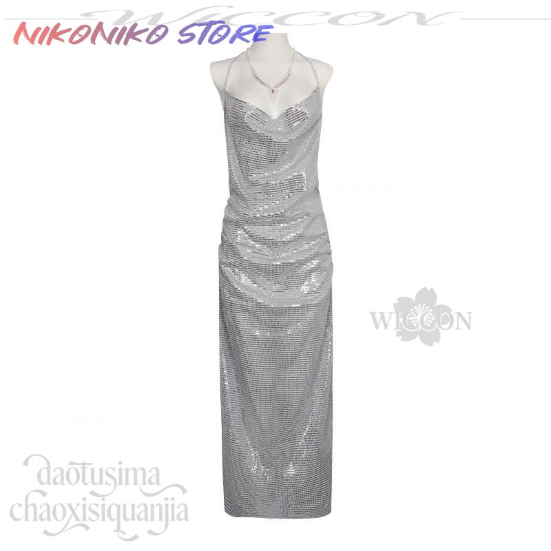 Vestido Longo Sexy de Lantejou - Evening Gown avaliação e preço