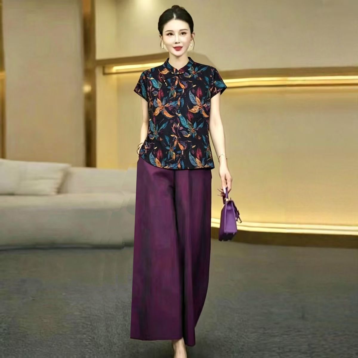 Conjunto de duas peças de verã - Silk Blouse avaliação e preço