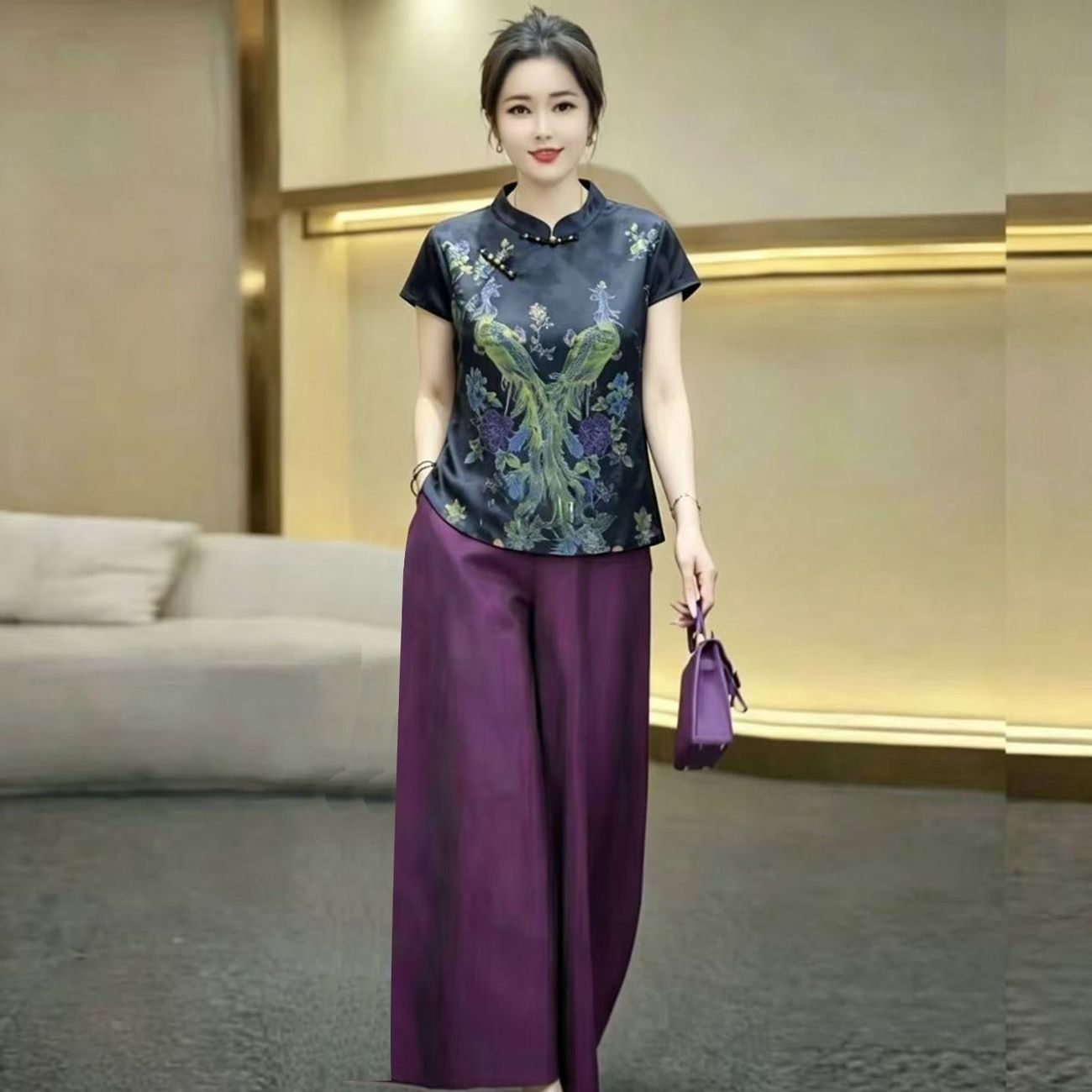 Conjunto de duas peças de verã - Silk Blouse avaliação e preço