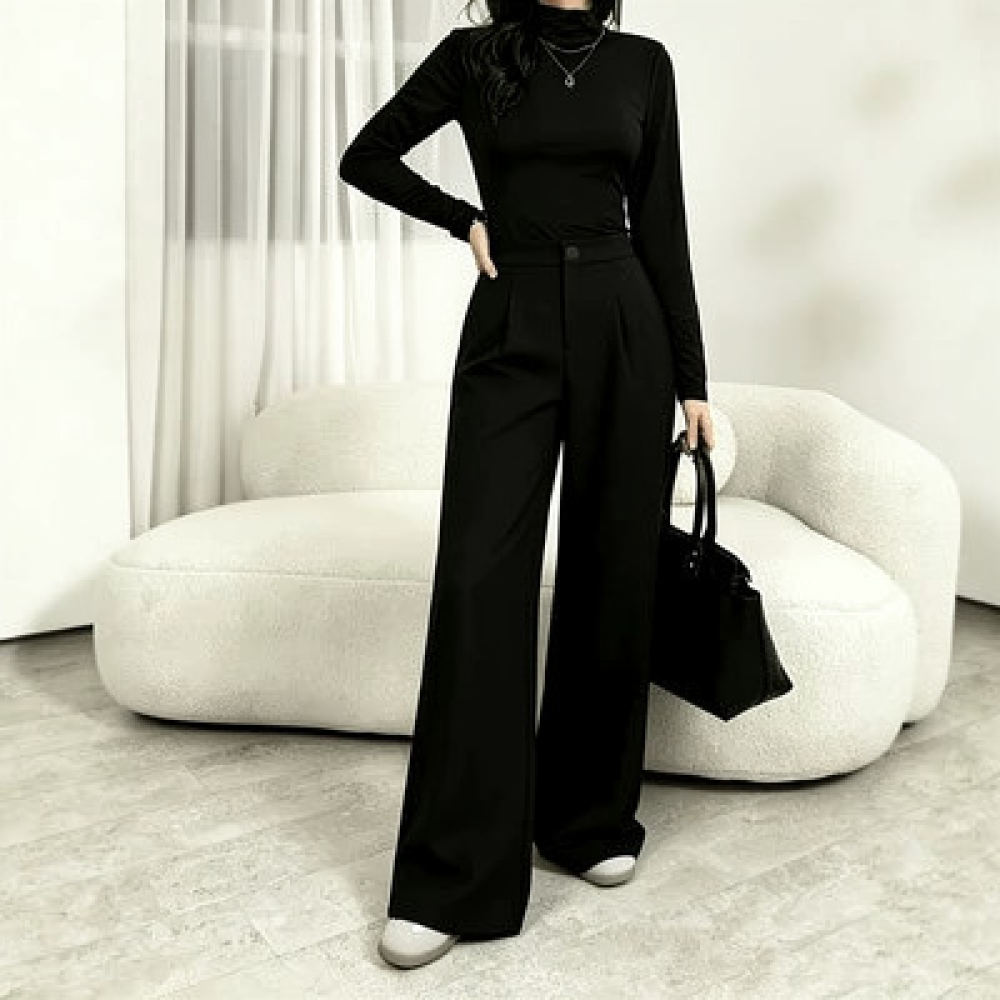 Calças de alfaiataria de perna - Tailored Trouser Wide avaliação e preço