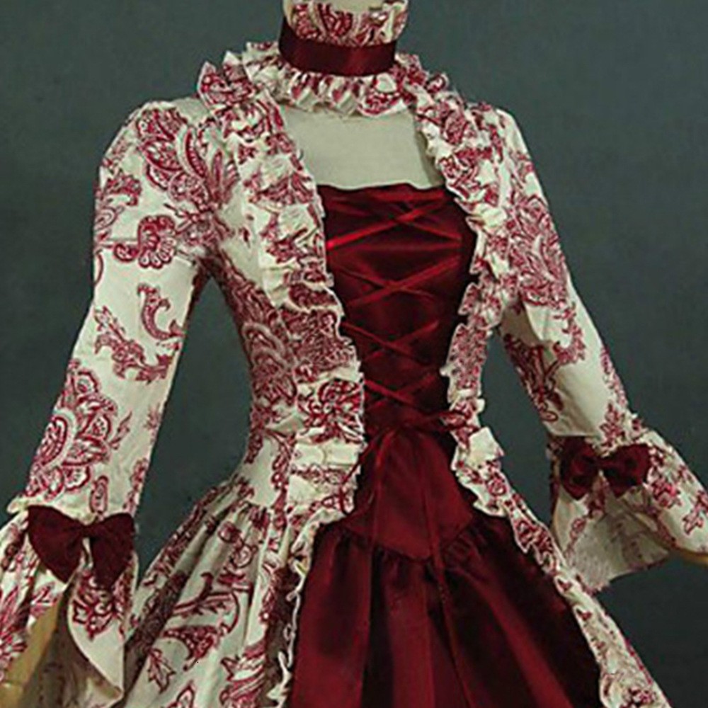 Vestido Retro de Manga Longa E - Evening Gown avaliação e preço
